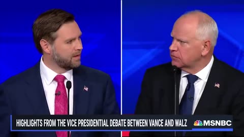 Watch Vance-Walz VP debate highlights in 3 minutes