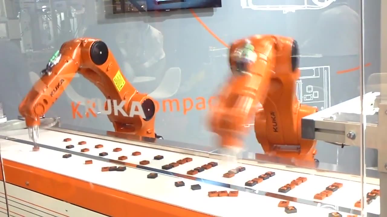 Robots at work