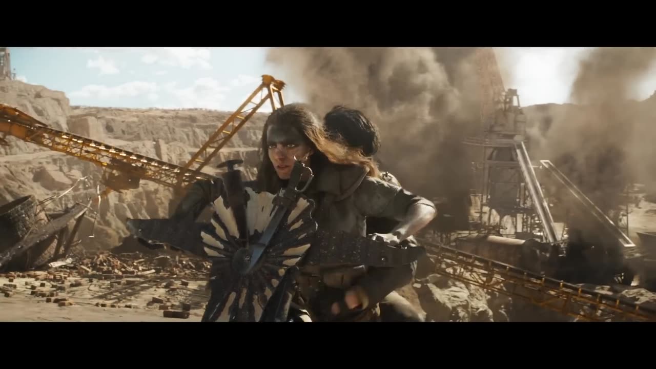 Furiosa Vs Dementus Fight Scene | FURIOSA MAD MAX SAGA (2024)