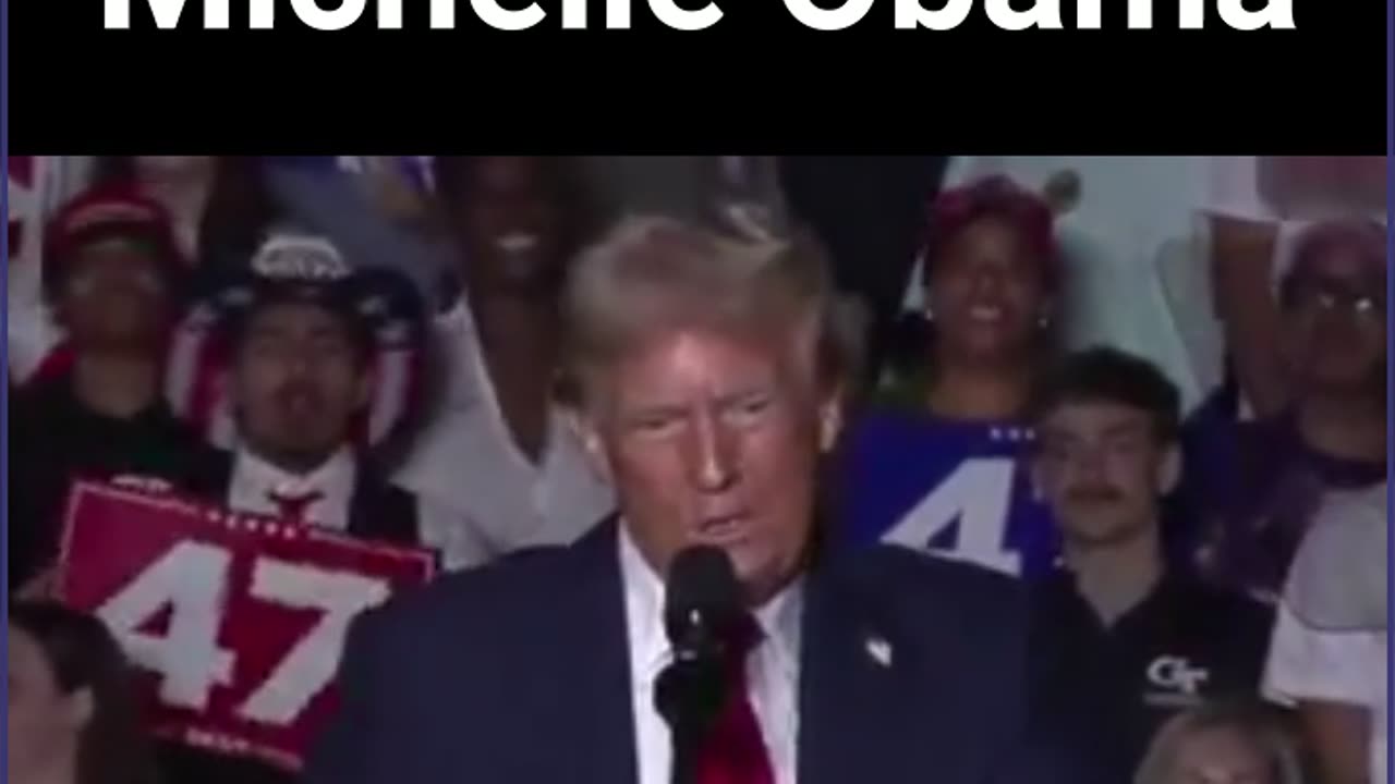 Trump Calls Out Michelle Obama