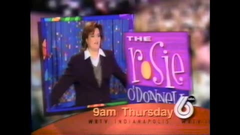 December 11, 1996 - WRTV 'Oprah' Promo & 'Rosie' Bumper