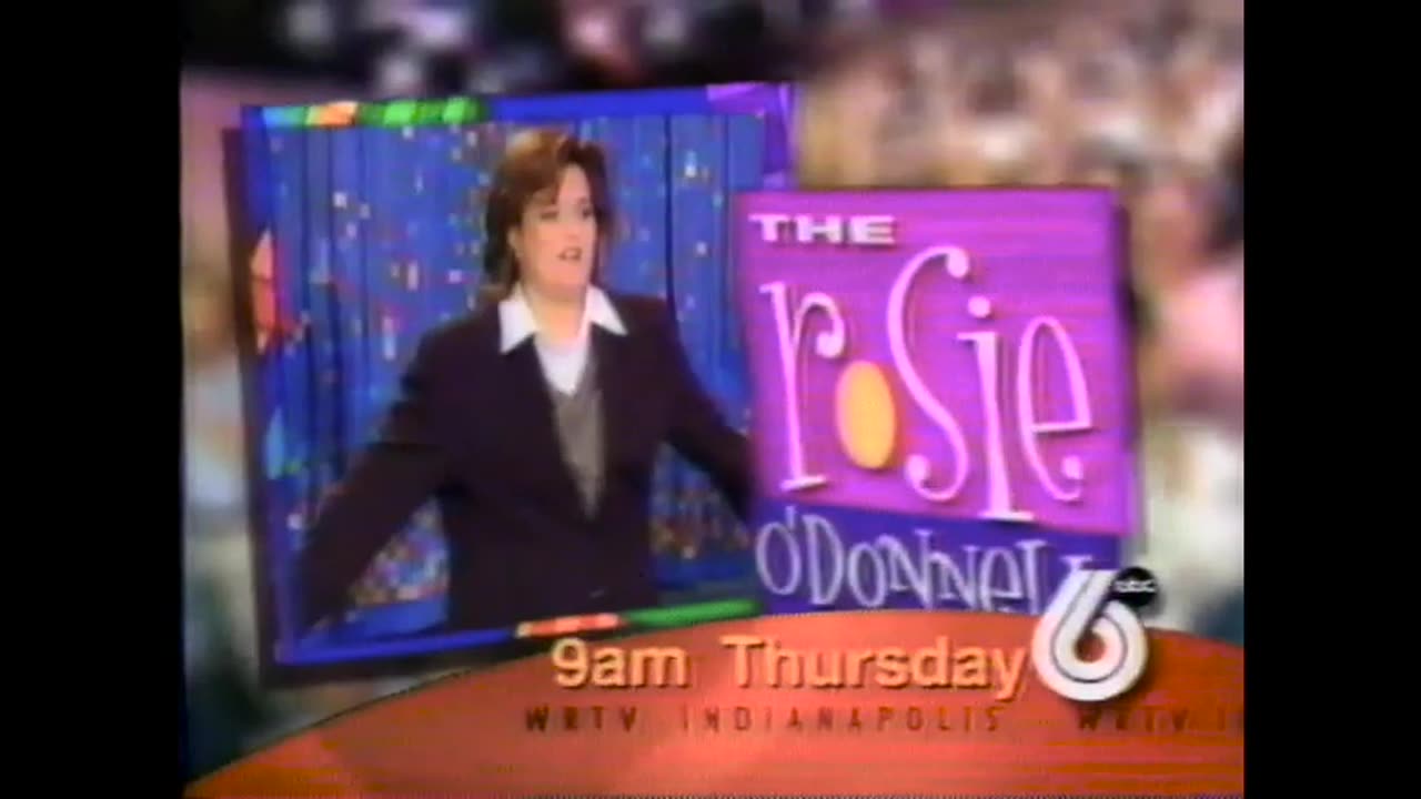 December 11, 1996 - WRTV 'Oprah' Promo & 'Rosie' Bumper