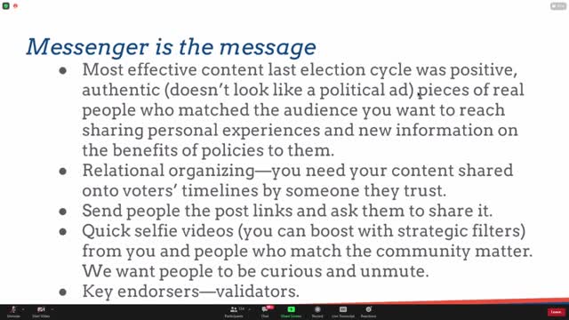 Messaging Beyond Our Base: A Turn PA Blue Training Series