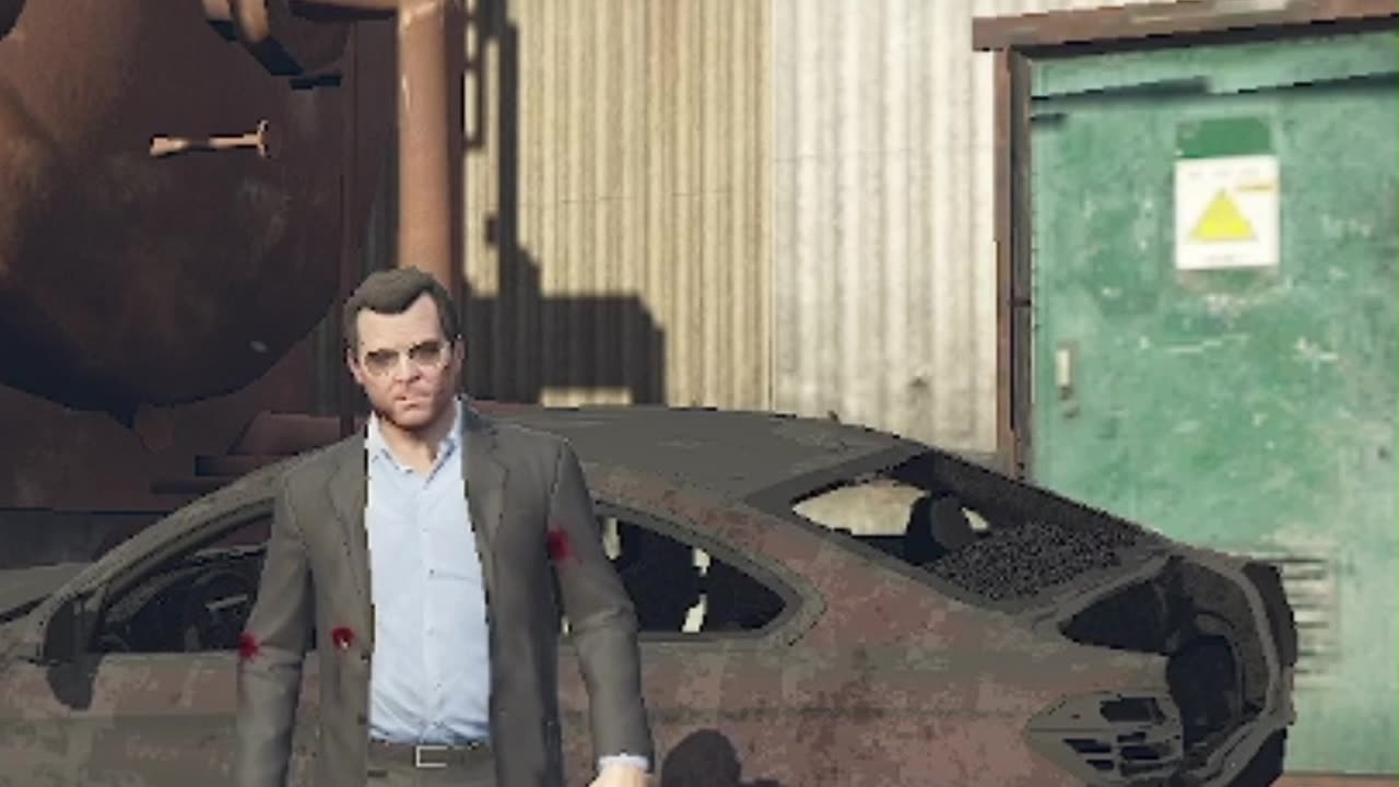 Michael Ko Mila Scrapyard Mein Khajana #gta v#gaming