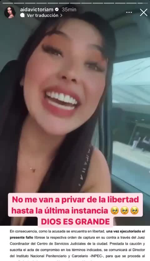 Aída Victoria no será detenida