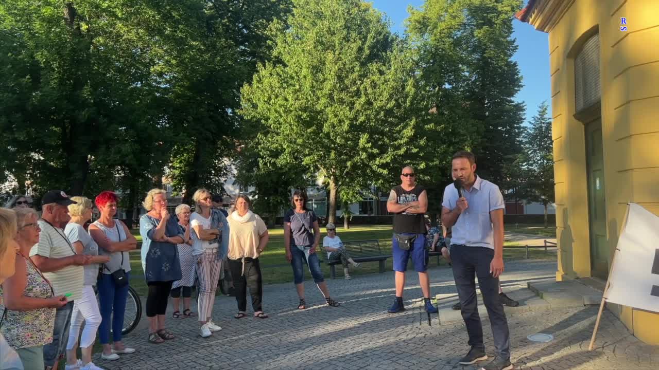 Demmin - Redebeitrag von Enrico 23-06-2022