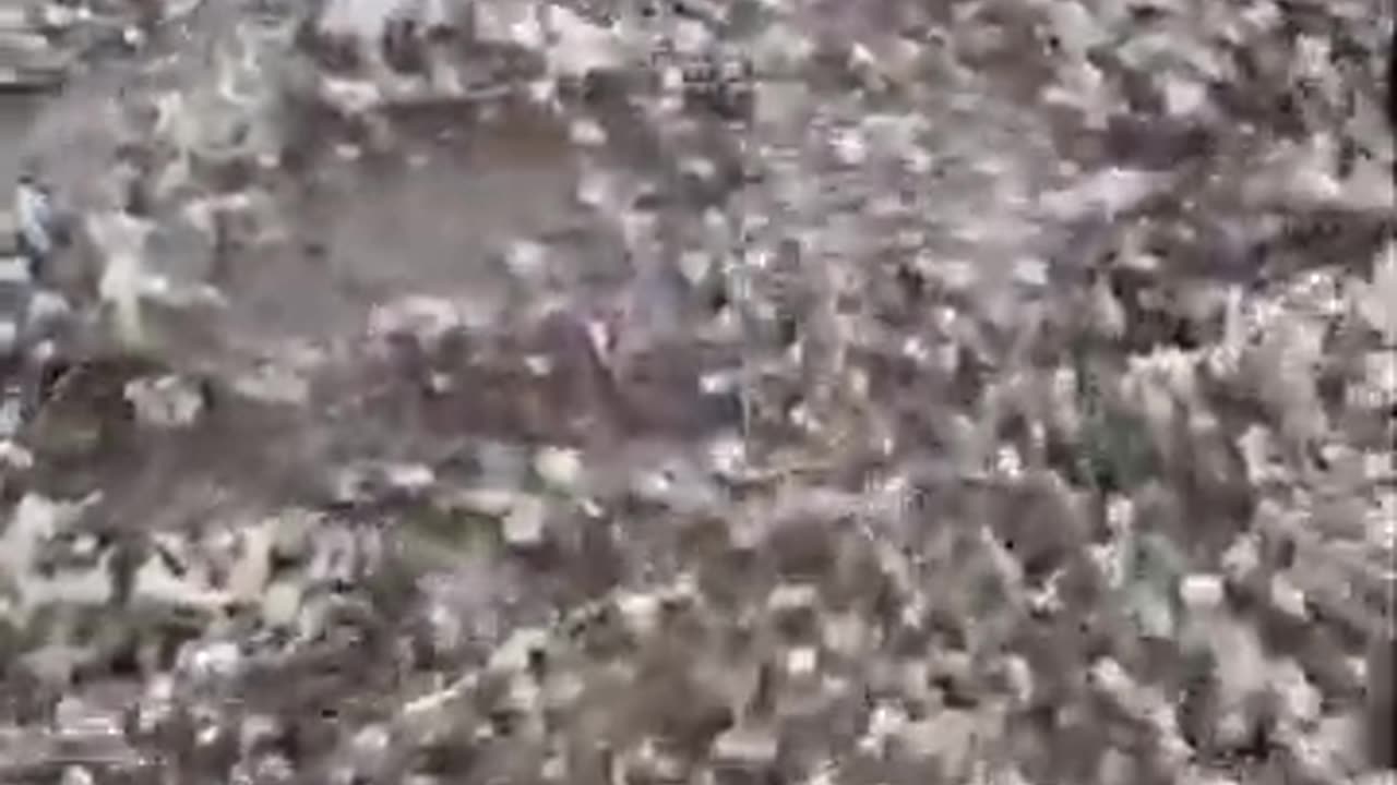 Hail Flows Like Lava In Nebraska