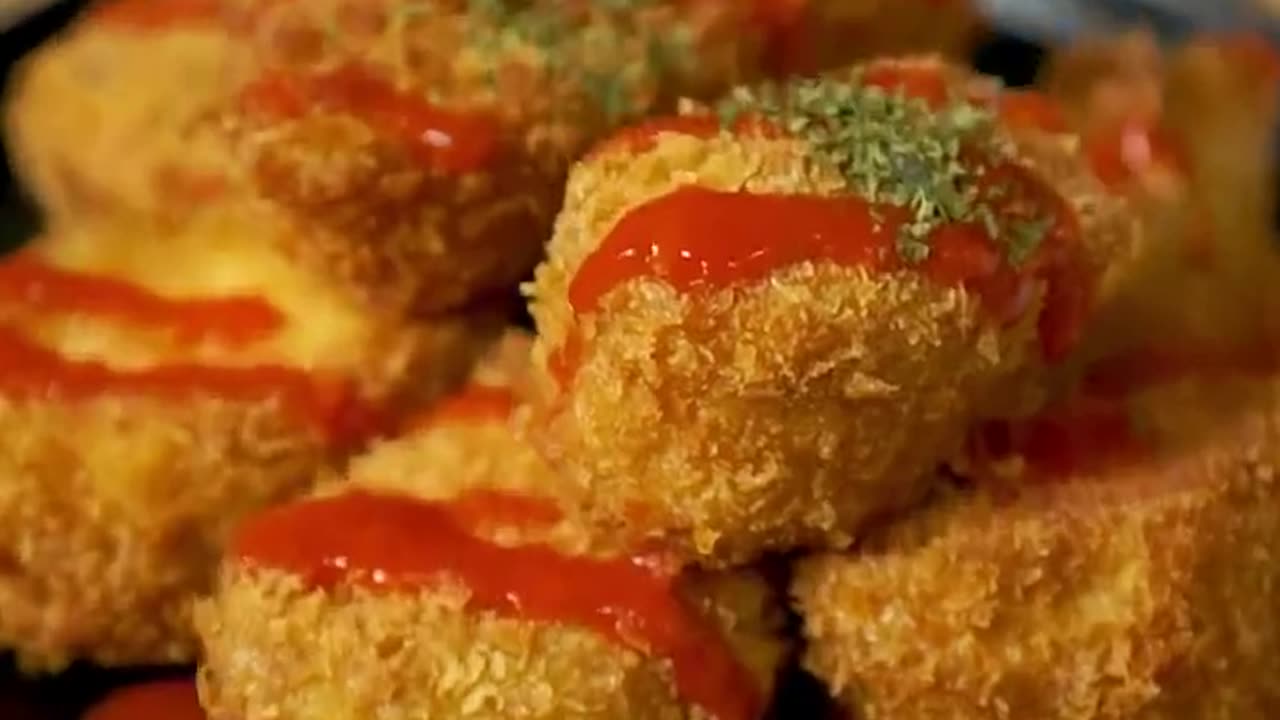 Fried Egg Roll ASMR