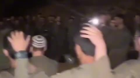 Israeli soldiers pray before entering Southern Lebanon. 🙏