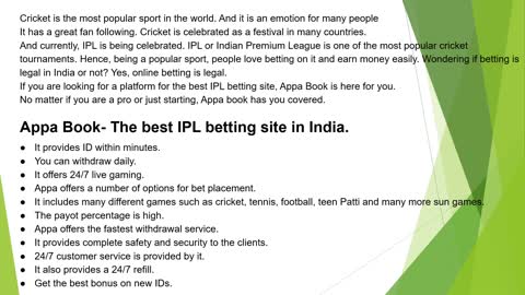 AppaBook | Earn Money by Playing Cricket and 250+ other Sports