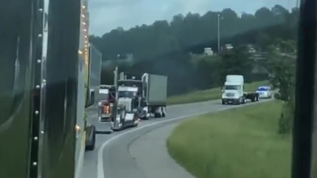 Convoy coming from South Carolina