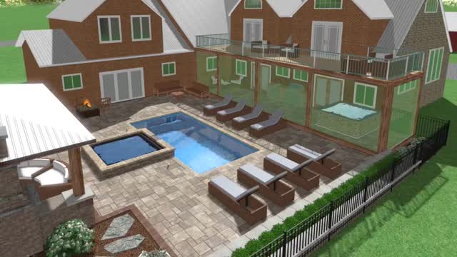 Landscape 3D design