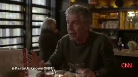 Anthony Bourdain speaks about Utopia