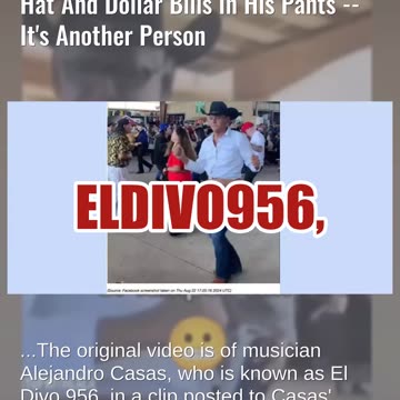 Fact Check: FAKE Video of Tim Walz Dancing With Cowboy Hat And Dollar Bills In Pants