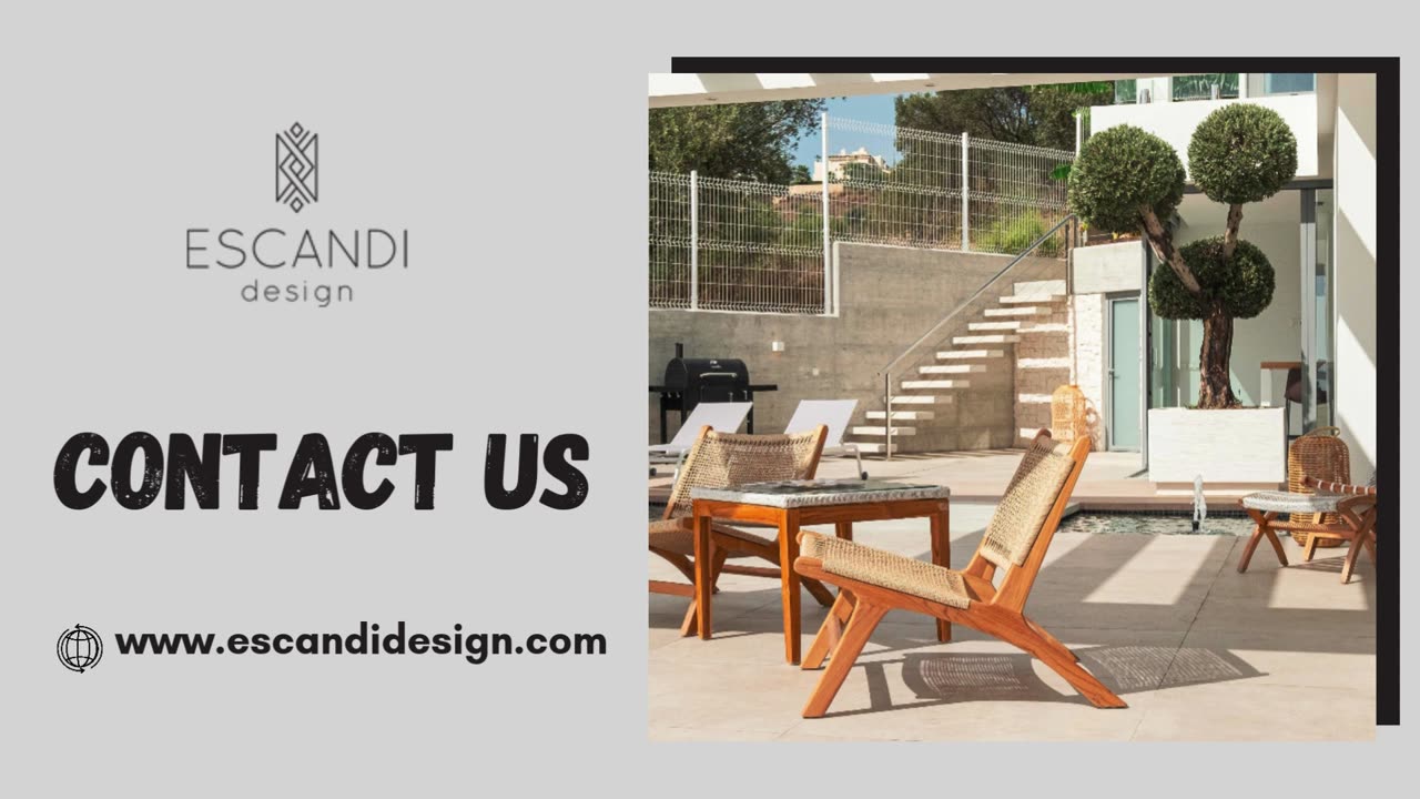 Unique Bamboo Outdoor Furniture - Escandi Design