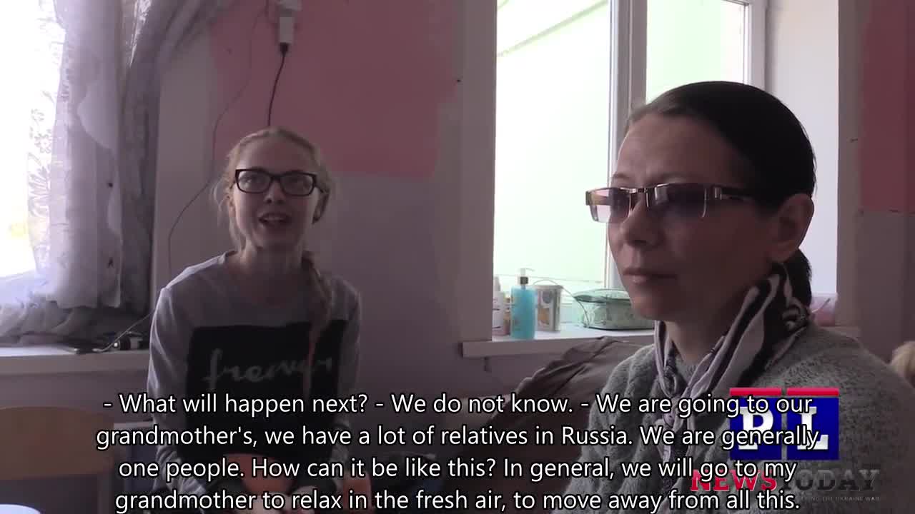 Refugees Expose Mariupol War Crimes Of Azov (w/ ENGLISH SUBTITLES)