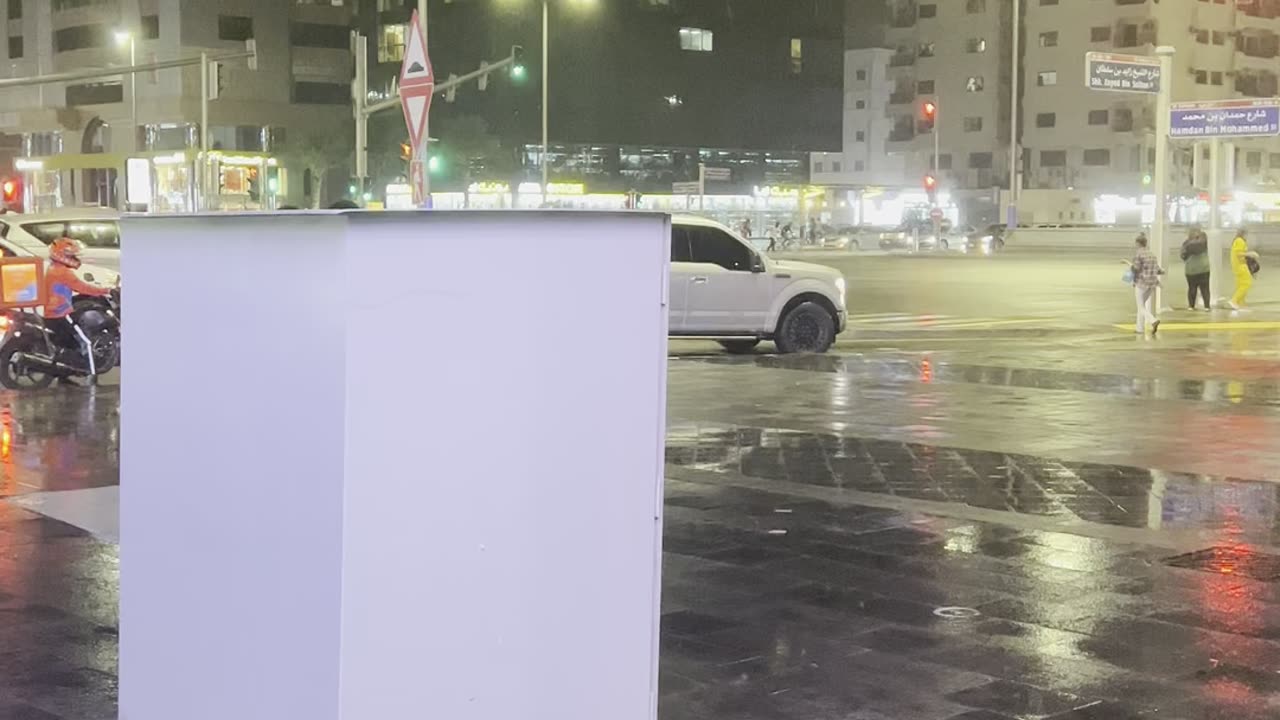 Rain in Abu Dhabi