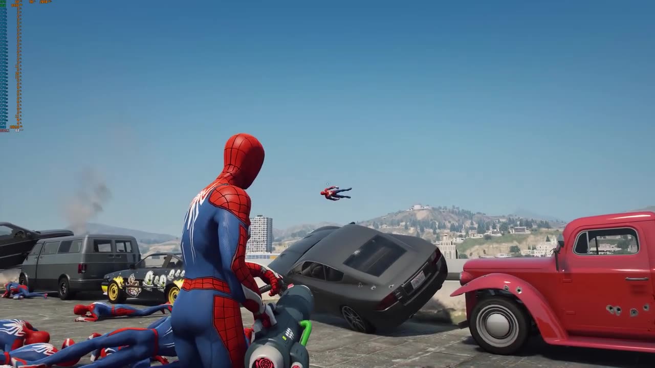 GTA 5 SPIDERMAN Ragdolls 4k Compilation _94 (GTA 5 Fails_ Funny Moments_Ragdolls)