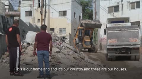 'They besieged the area': Parts of Jenin in ruins after Israeli operation into West Bank