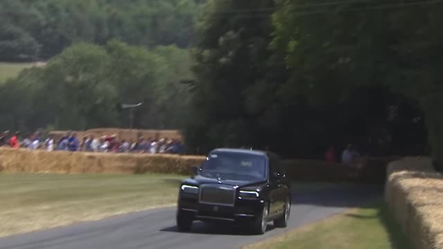 Rolls-Royce Cullinan thrashed hard at Goodwood