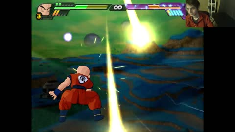 Krillin VS Captain Ginyu In A Dragon Ball Z Budokai Tenkaichi 3 Battle With Live Commentary