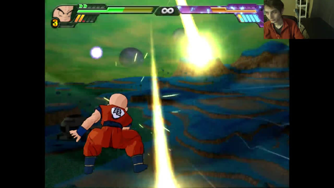 Krillin VS Captain Ginyu In A Dragon Ball Z Budokai Tenkaichi 3 Battle With Live Commentary