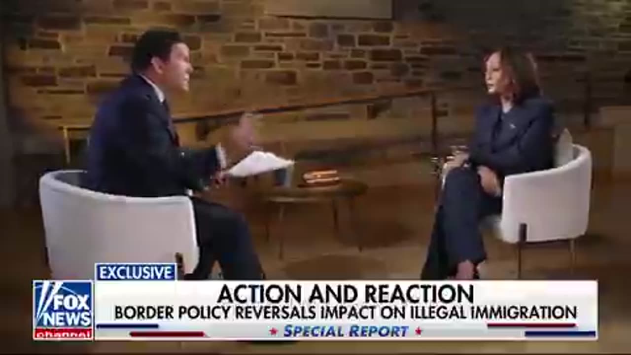 View the complete discussion between VP Kamala Harris and Bret Baier on Fox News.