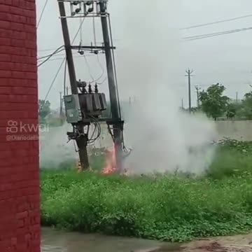 Gambiarra in the Vila Transformer, resulting in four days without electricity