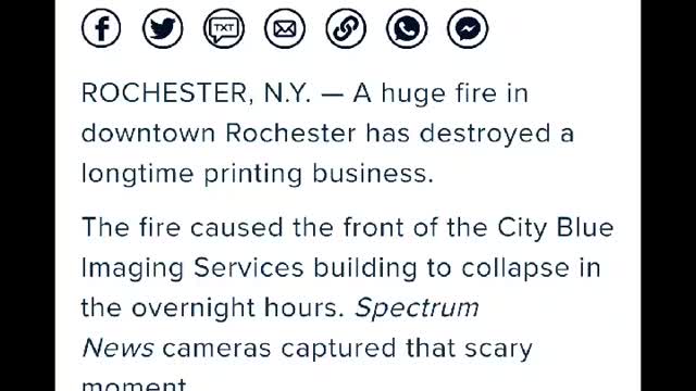Rochester NYC fire