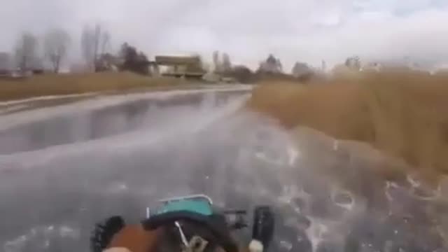 Extreme ice riding