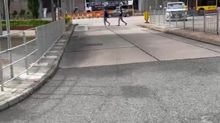 The way from Admiralty station to Pacific mall