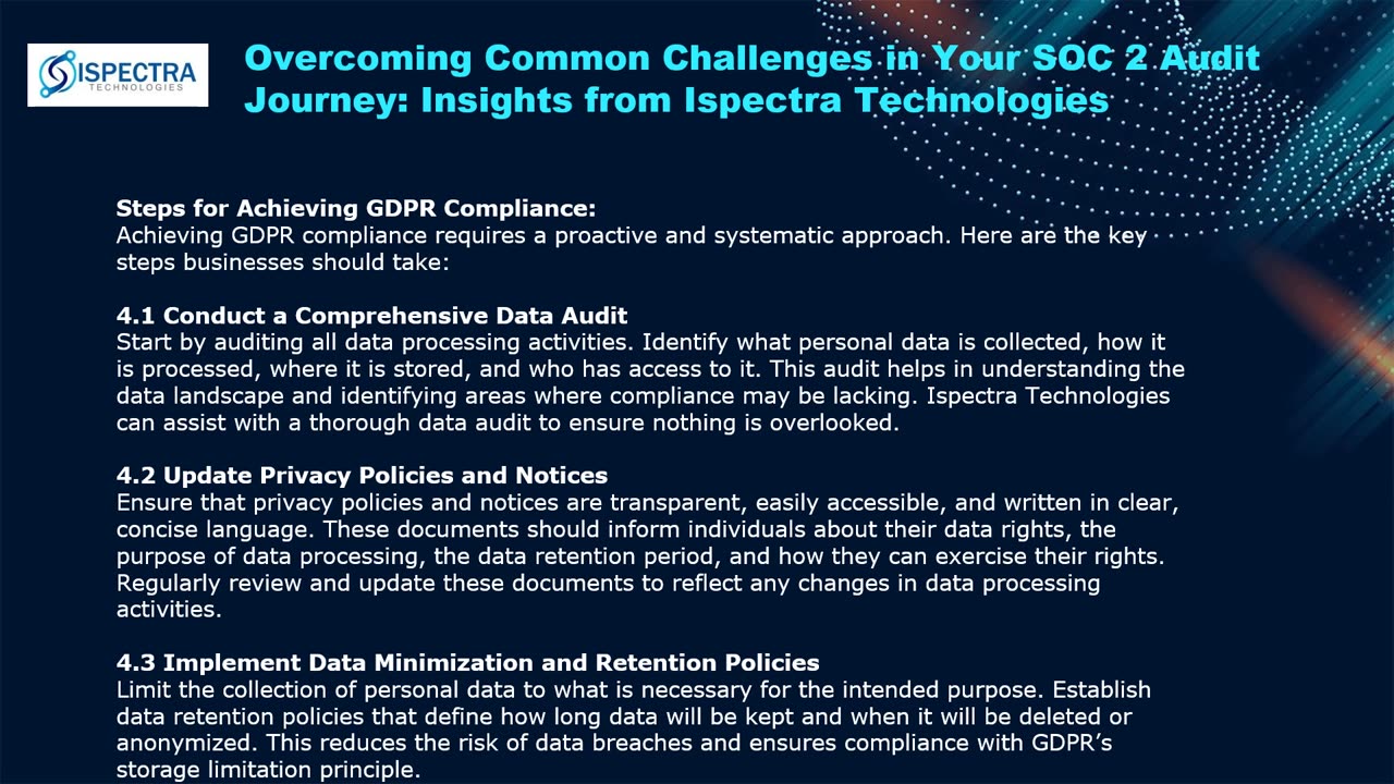 Overcoming Common Challenges in Your SOC 2 Audit Journey: Insights from Ispectra Technologies