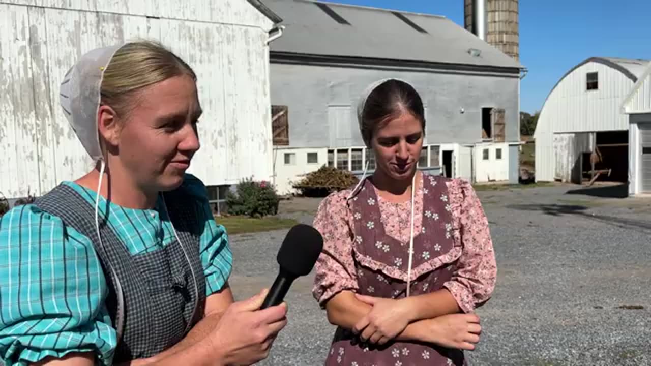 Even Amish In Pennsylvania knew they need to Vote For Pres Trump to MAGA Make America Great Again