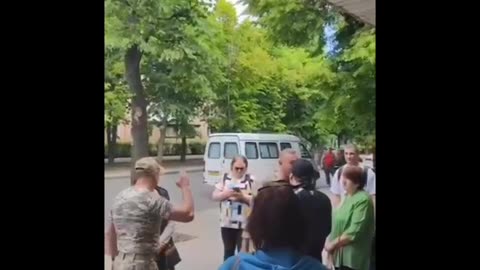 Ukrainian volunteers