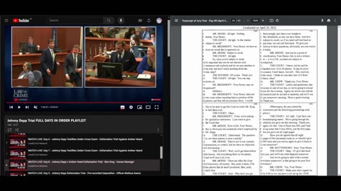 Couples react: Depp vs Heard transcripts of the trial day 8 (part 4)
