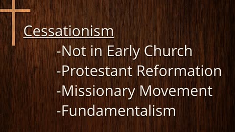 Cessationism