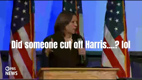 Harris speaks at a church in Georgia at a voter event 10.20.24
