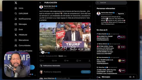 La Intención de Asesinar a El Presidente Trump