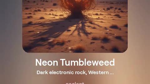 Neon Tumbleweed - Radio Edit v2