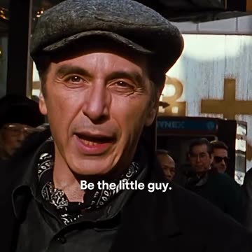 "Don't ever let them see you coming"