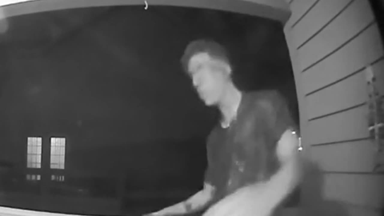 CREEPY Man Tries To Break Into A House!