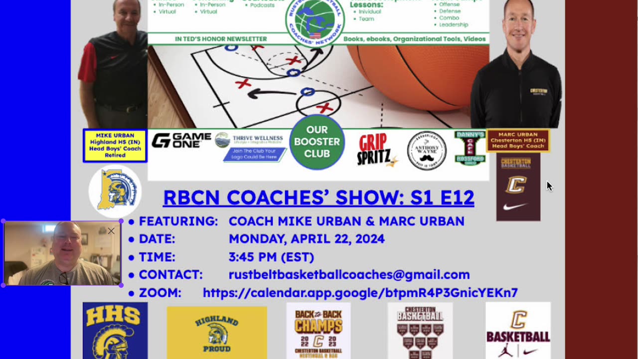 Rustbelt Basketball 4-Quarter Coaches' Show E25: Coach Matt Moore, Warsaw HS (IN)