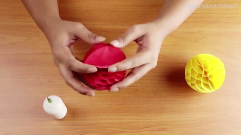 Paper Crafts: How to make a Paper Honeycomb Ball