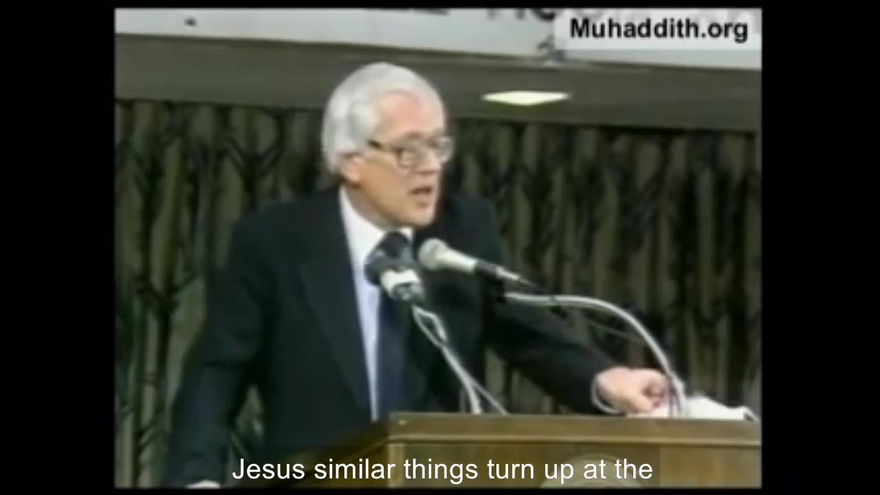 Ahmed Deedat Vs Robert Douglas - Jesus Crucifixion - Fact or Fiction