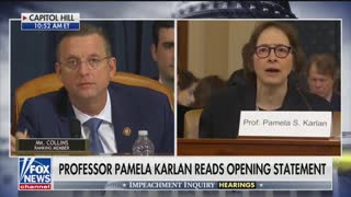 Pro-impeachment law professor blows up at Collins after he questions her bias