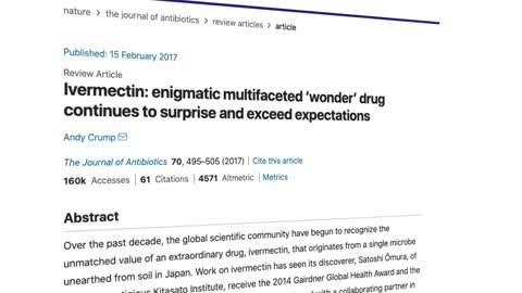 The Evidence For Ivermectin And COVID-19.