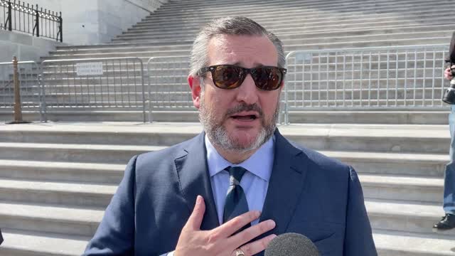 Ben Bergquam Interviews Sen. Ted Cruz After Talking With The People's Convoy