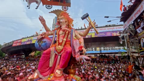 🇮🇳Indian biggest festival Ganesh chaturthi 🔱⚡