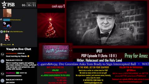 2022-12-12 05:00 EST - Coffee Talk : with Sandra