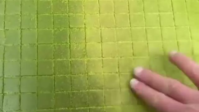 This cleaning process is so nice to watch